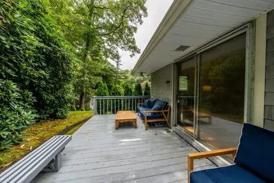 Backyard deck